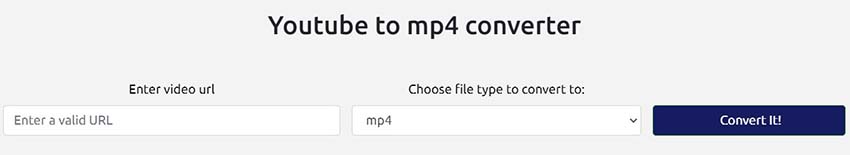 Youtube to MP4 Converter